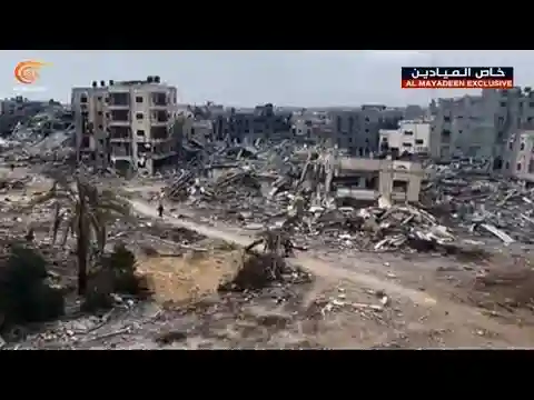 كاميرا الميادين ترصد الدمار الهائل الذي خلّفه العدوان الإسرائيلي شمال غزة